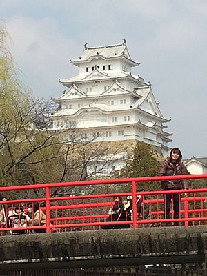 世界遺産、姫路城！