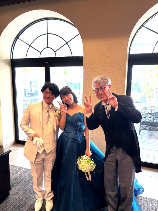 娘の結婚式!